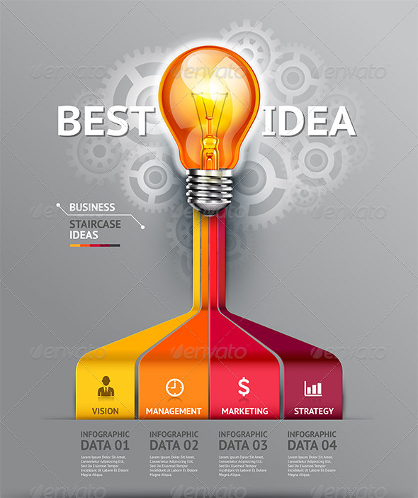 GraphicRiver Business Lightbulb Infographic Idea Template 7547961 GraphicRiver Business Lightbulb Infographic Idea Template 7547961