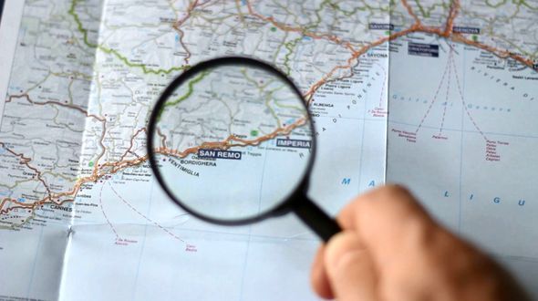 Finding A City On A Map Finding A City On A Map
