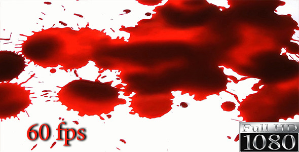 Red Ink Dripping on Paper Red Ink Dripping on Paper