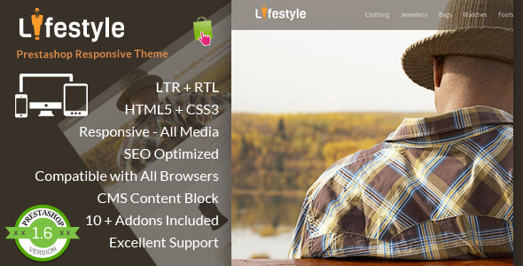 LifeStyle Prestashop Responsive Theme LifeStyle Prestashop Responsive Theme