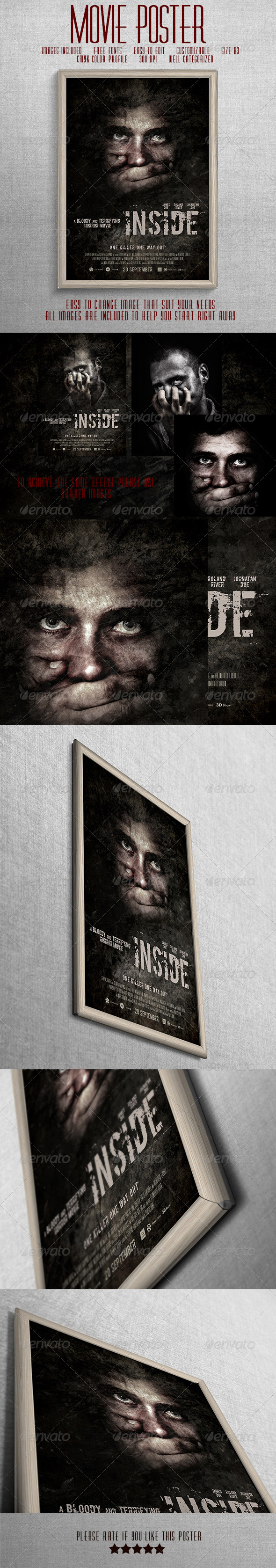 Crime Or Horror Movie Poster Crime Or Horror Movie Poster
