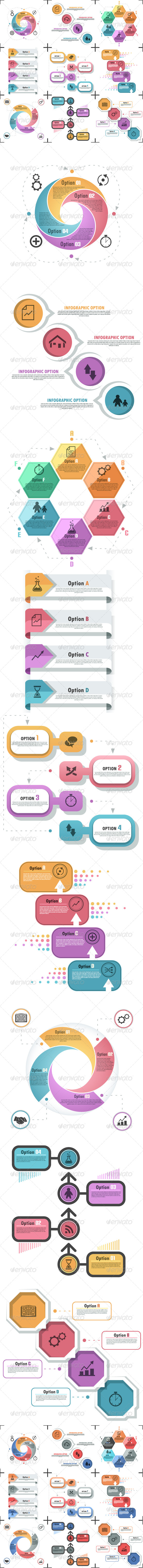 GraphicRiver Set Of 9 Flat Minimal Infographic Banners 7582728 GraphicRiver Set Of 9 Flat Minimal Infographic Banners 7582728