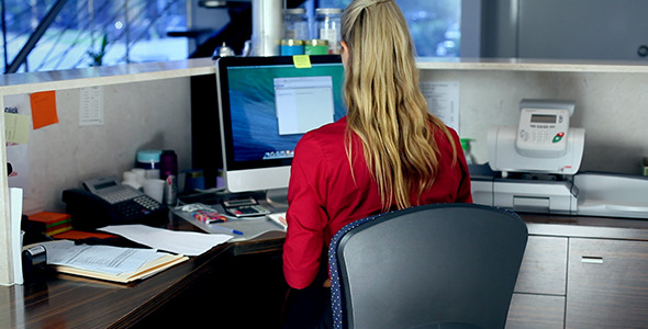 Office Girl Reception 2 Office Girl Reception 2