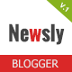 Newsly - Responsive Multipurpose Blogger Template 