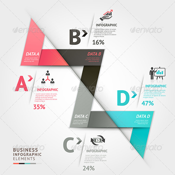 GraphicRiver Modern Infographic Arrow Origami Template 7591417 GraphicRiver Modern Infographic Arrow Origami Template 7591417
