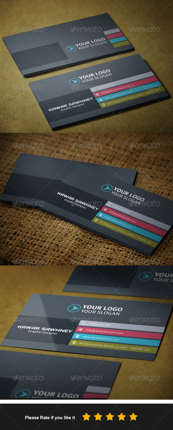 Corporate Business Card 2 Corporate Business Card 2