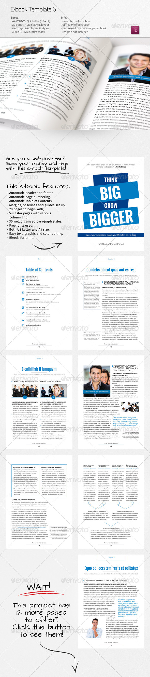 GraphicRiver E-book Template 6 7591868 GraphicRiver E-book Template 6 7591868
