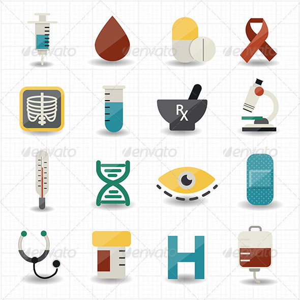 Medical and Health Care Icons Medical and Health Care Icons