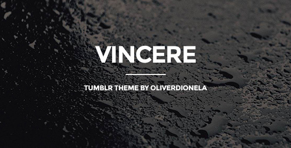 Vincere Business Tumblr Theme