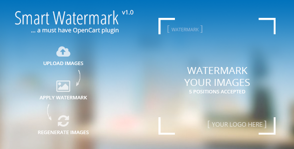 Smart Watermark A must have Opencart Plugin Smart Watermark A must have Opencart Plugin