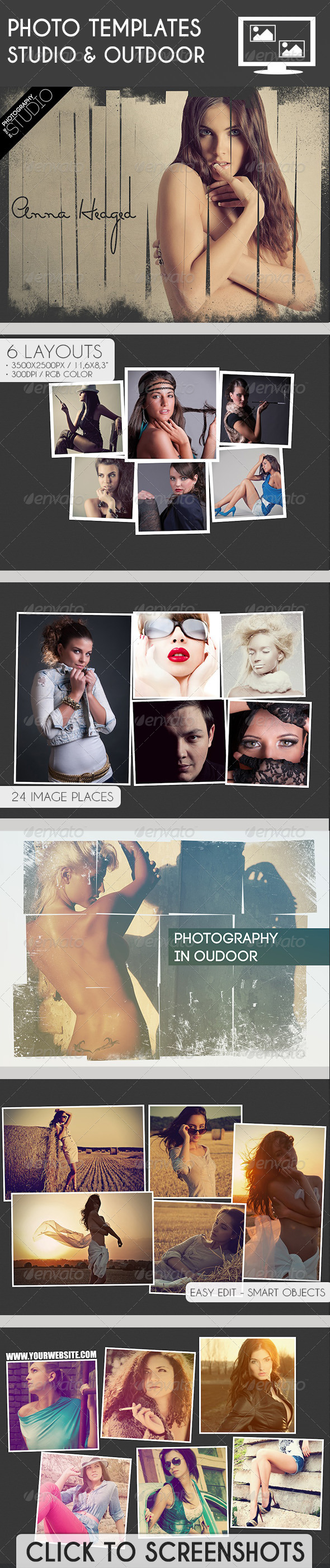 Photo Templates Studio & Outdoor Photo Templates Studio & Outdoor