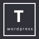 T-ONE Clean & Minimal WordPress Theme T-ONE Clean & Minimal WordPress Theme - ThemeForest Item for Sale
