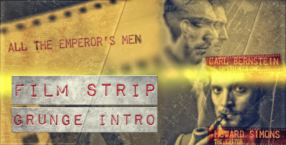 Film Strip Grunge Intro Film Strip Grunge Intro
