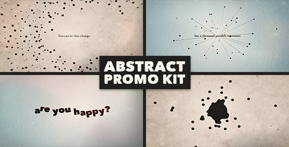 Abstract Promo Kit Abstract Promo Kit