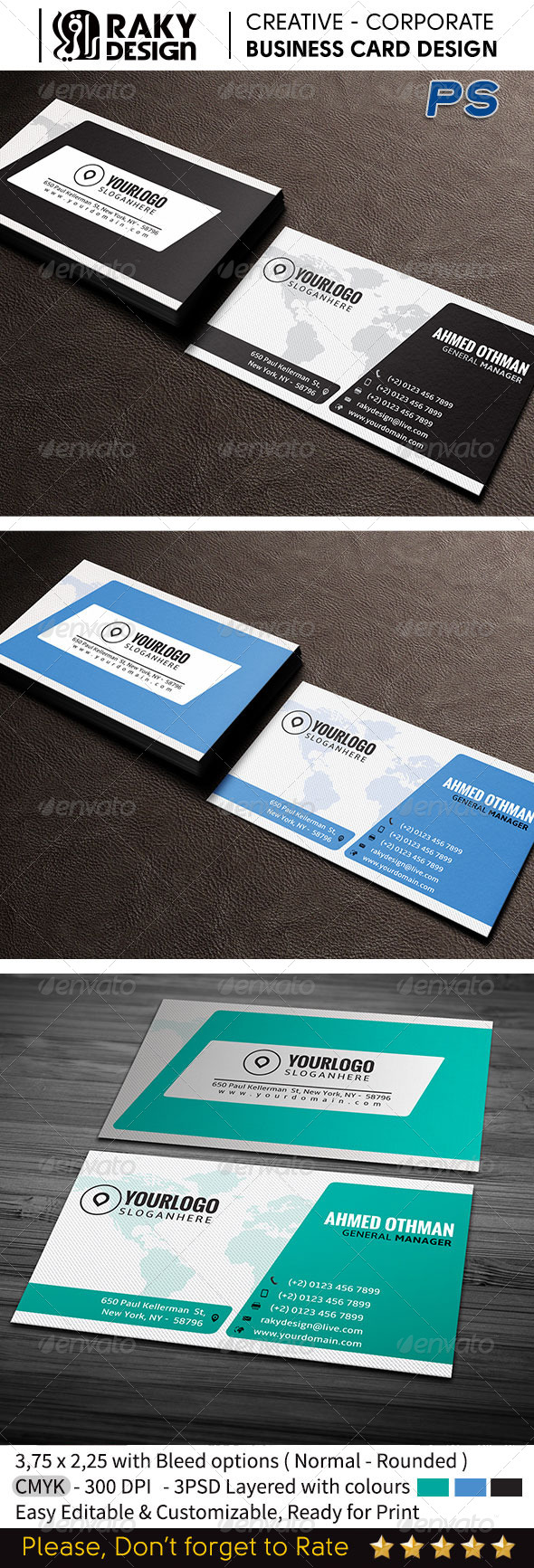 Corporate Business Card V13 Corporate Business Card V13