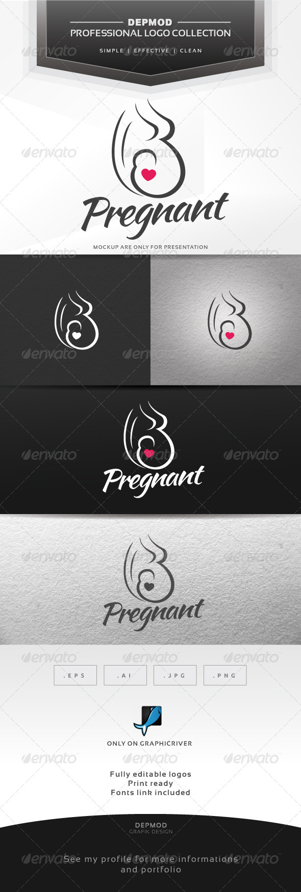 Pregnant Logo - Humans Logo Templates