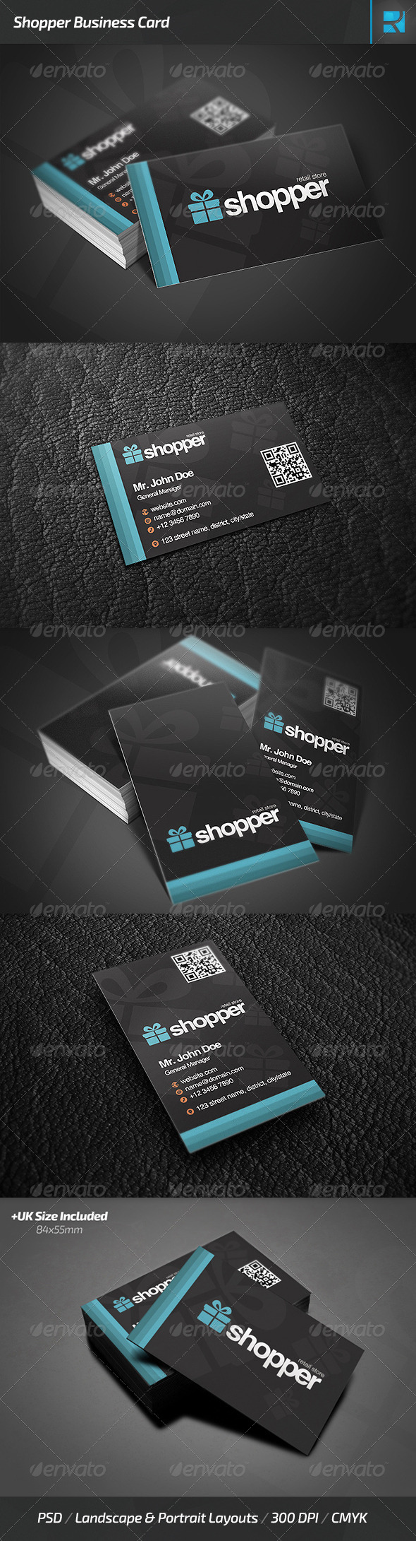 Shopper Business Card Shopper Business Card
