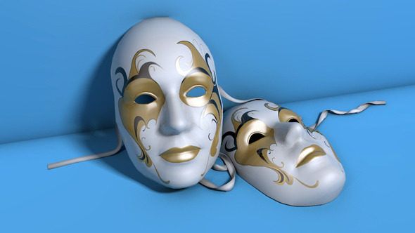 Decorated 3D Mask Decorated 3D Mask
