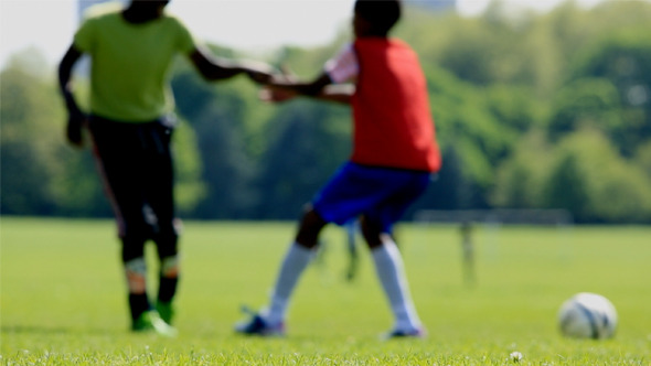 Training Football Teenagers Training Football Teenagers
