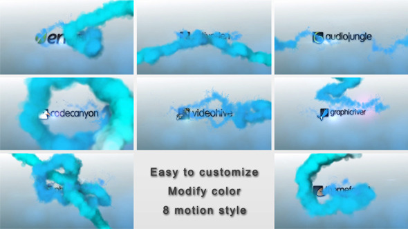 Smoke Logo Reveal Pack Smoke Logo Reveal Pack