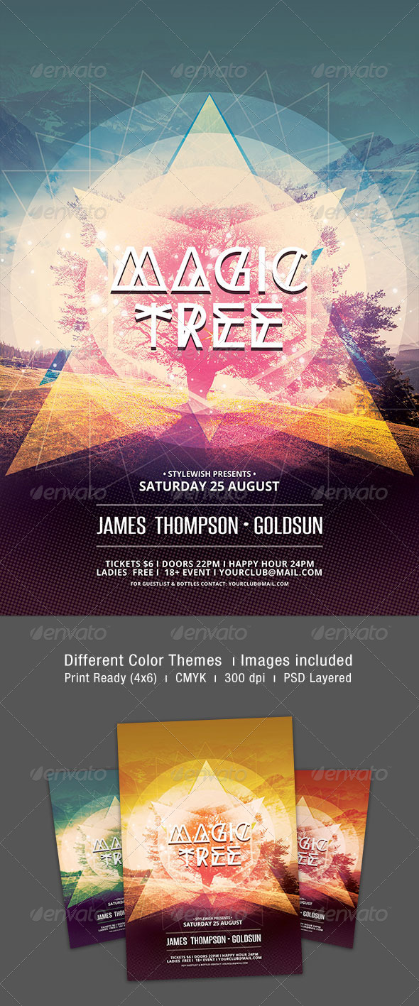 Magic Tree Flyer - Concerts Events