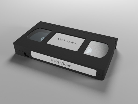 VHS Video Cassette - 3DOcean Item for Sale