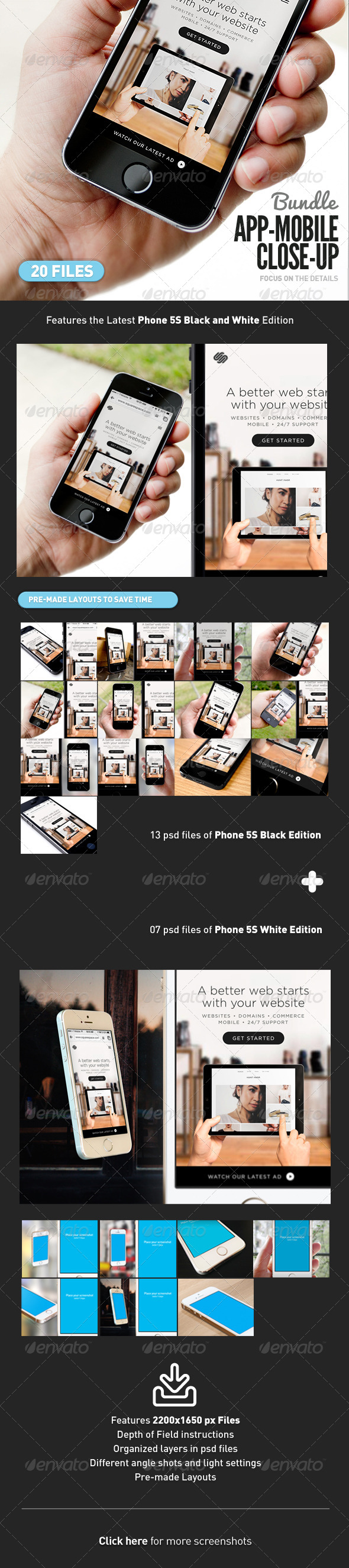 GraphicRiver App UI Close-Up Mock-Up 5s Bundle 7688066 GraphicRiver App UI Close-Up Mock-Up 5s Bundle 7688066