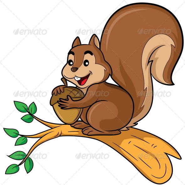 Squirrel Cartoon Squirrel Cartoon