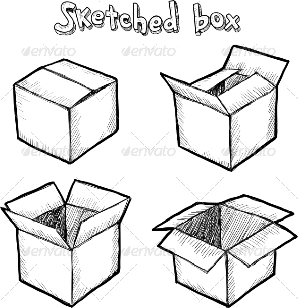 Hand-Drawn Boxes Hand-Drawn Boxes