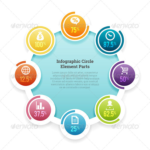 GraphicRiver Infographic Circle Element Part 7709189 GraphicRiver Infographic Circle Element Part 7709189