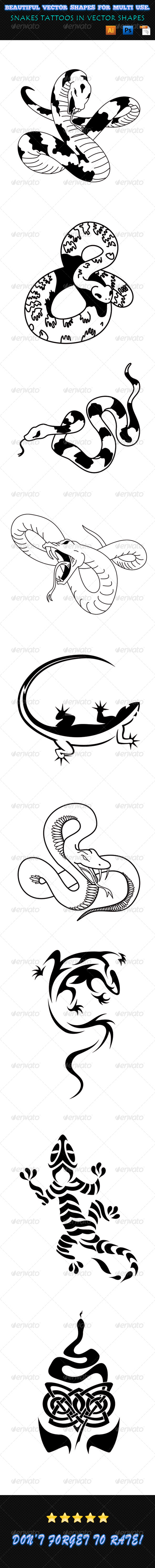 Snakes Tattoos Snakes Tattoos