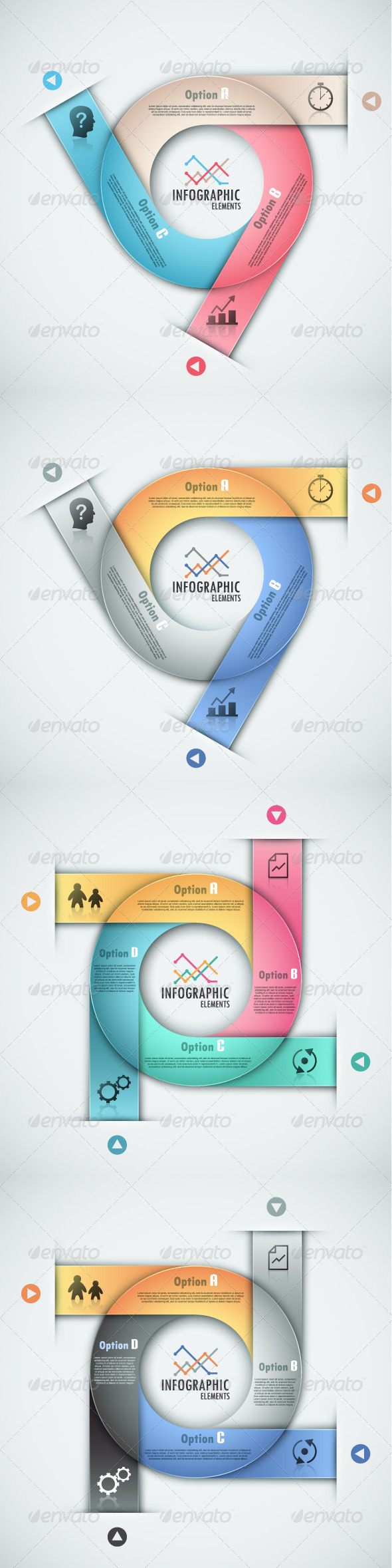 GraphicRiver Modern Infographic Options Banner 4 Versions 7715972 GraphicRiver Modern Infographic Options Banner 4 Versions 7715972