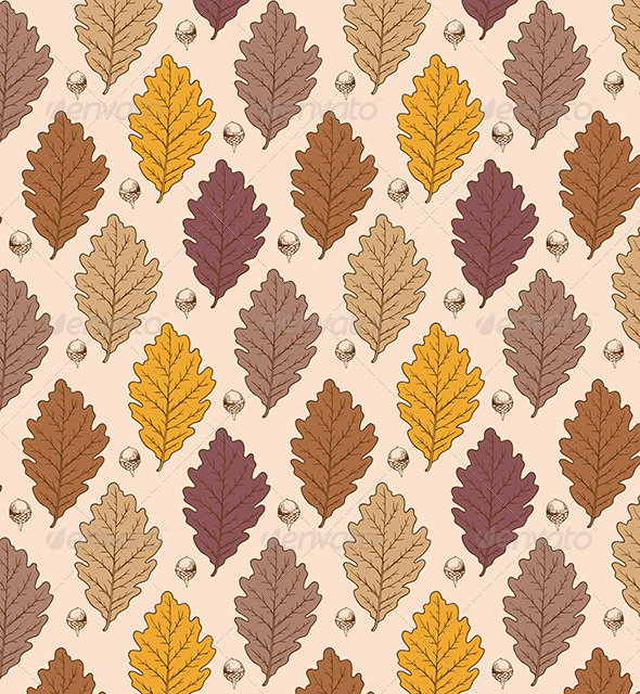 Oak Leaves and Acorns Oak Leaves and Acorns