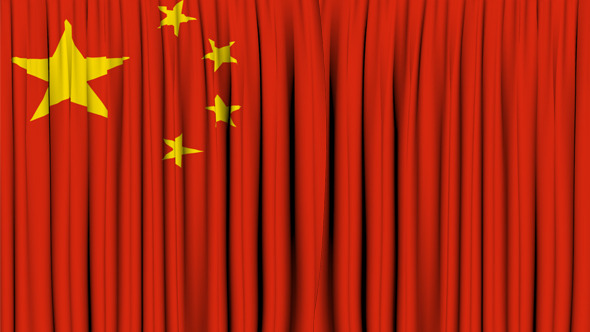 China Curtain Open China Curtain Open