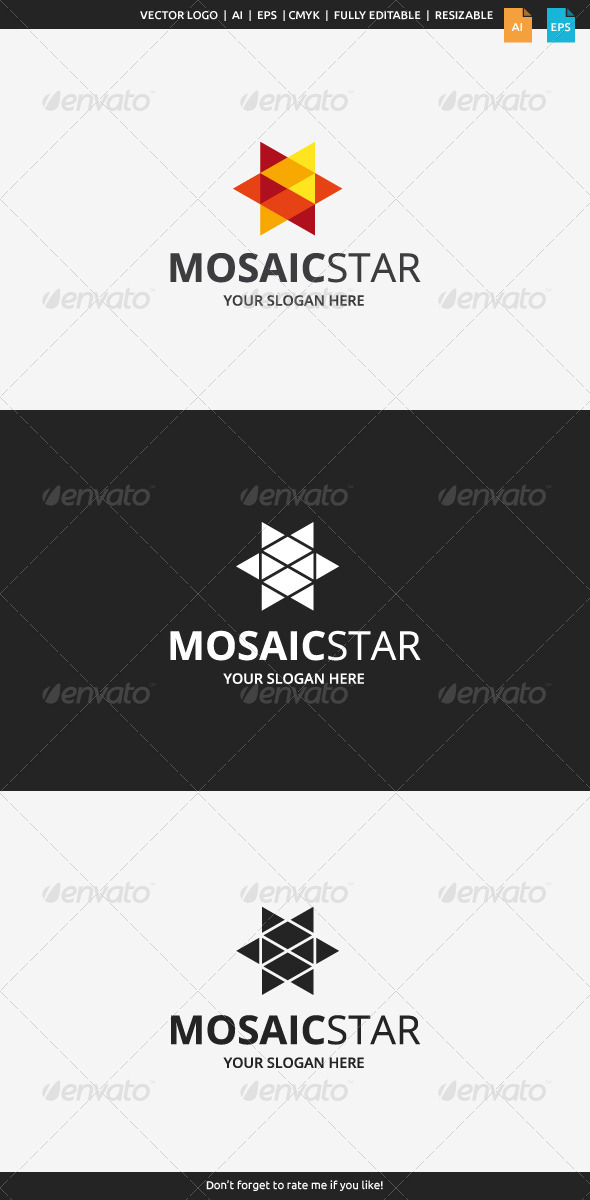 Mosaic Star Logo