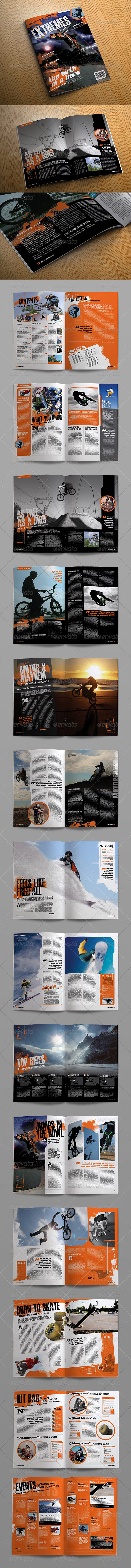 eXtreme Magazine Template eXtreme Magazine Template