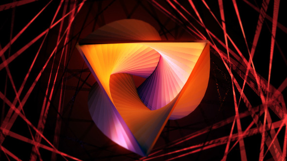 Moving Triangles With Fractal Noise Moving Triangles With Fractal Noise