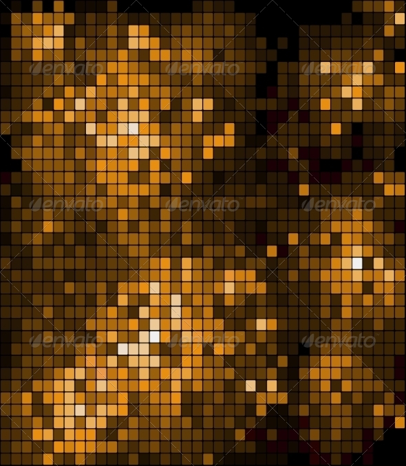 Abstract Background Pattern of Brown Mosaic Tiles Abstract Background Pattern of Brown Mosaic Tiles