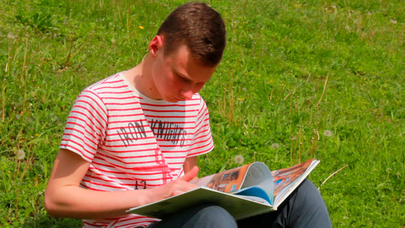 Boy With Book 2 Boy With Book 2