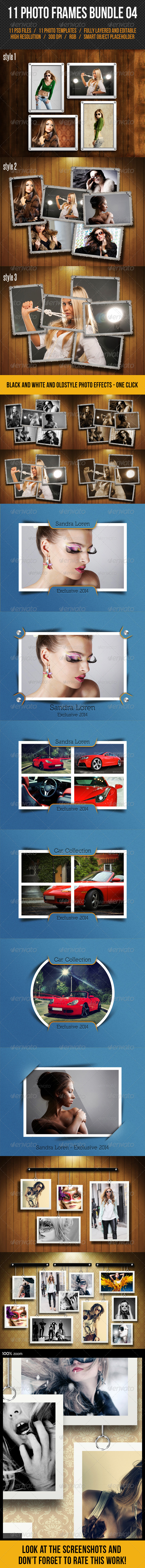 11 Photo Frames Bundle 04 11 Photo Frames Bundle 04