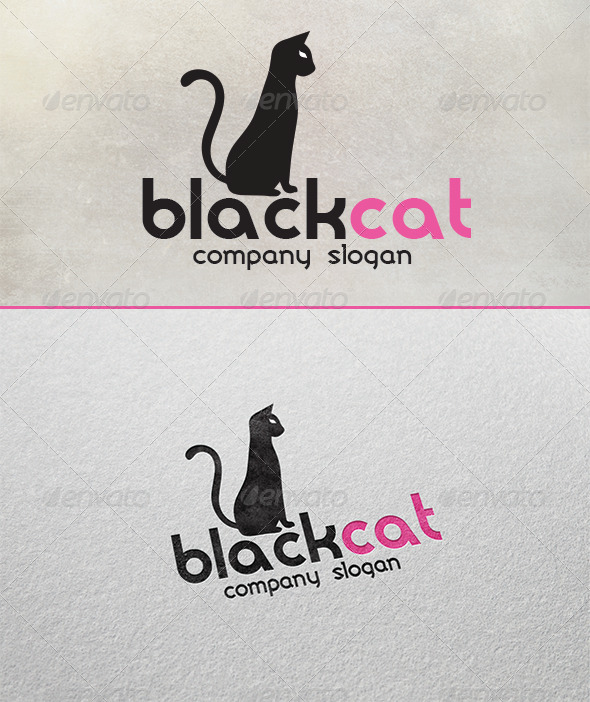 Black Cat Logo Black Cat Logo