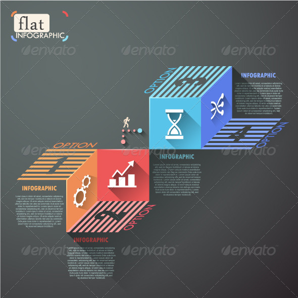 GraphicRiver Flat Infographic Options Template 7750543 GraphicRiver Flat Infographic Options Template 7750543