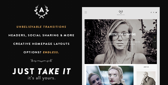 Arwyn - Creative Personal HTML Template