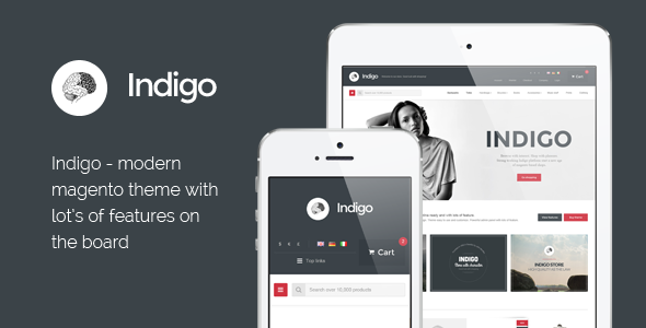 Indigo - Responsive Magento Theme