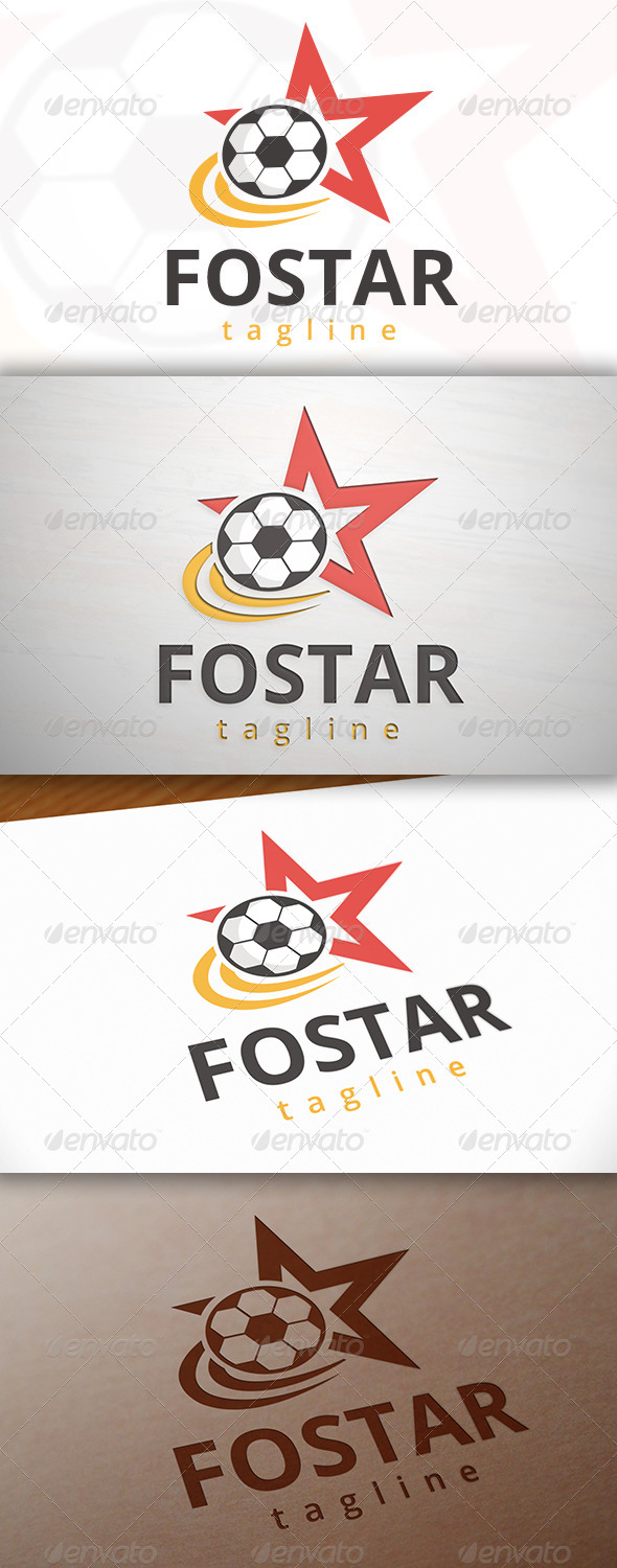 Football Star Logo