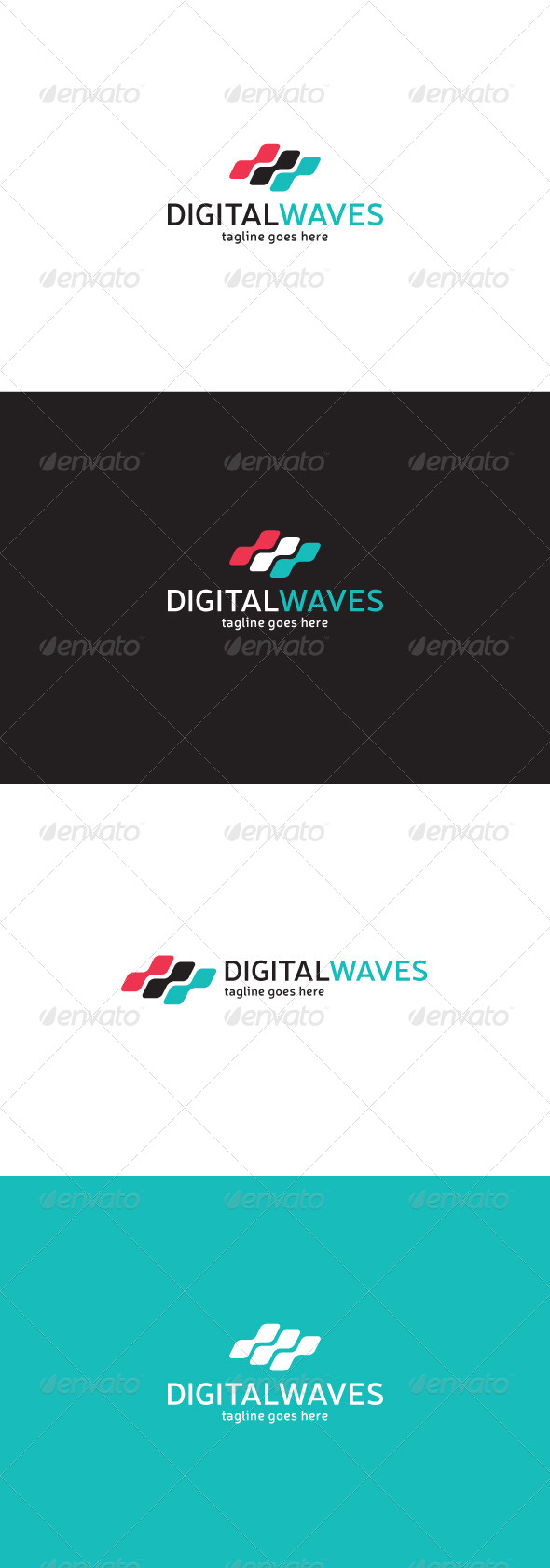 Digital Waves Logo