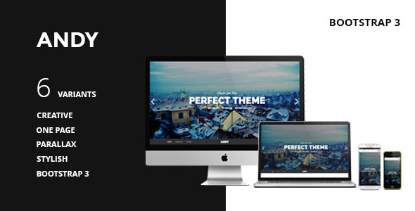 ANDY - One Page Responsive Parallax HTML5