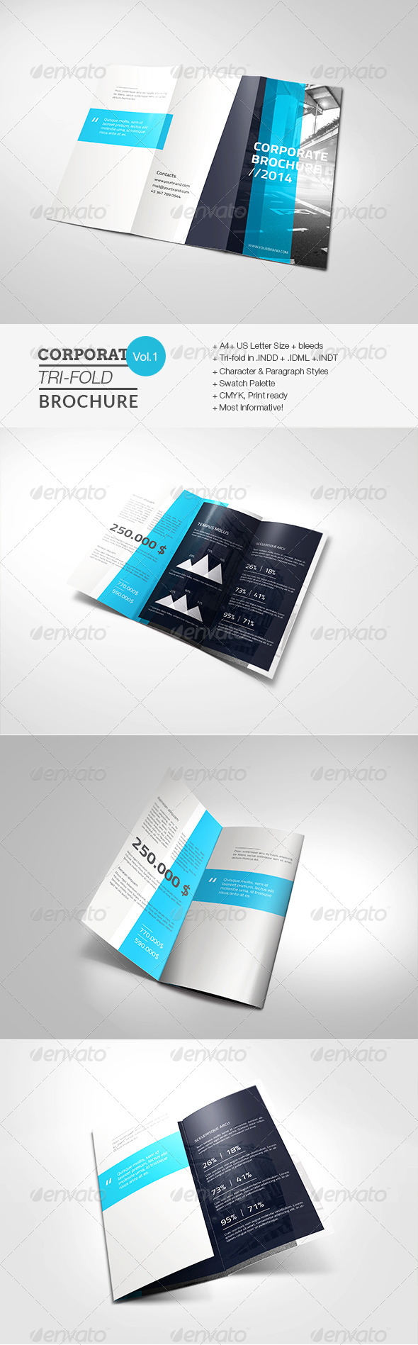 Corporate Tri-fold Brochure Corporate Tri-fold Brochure