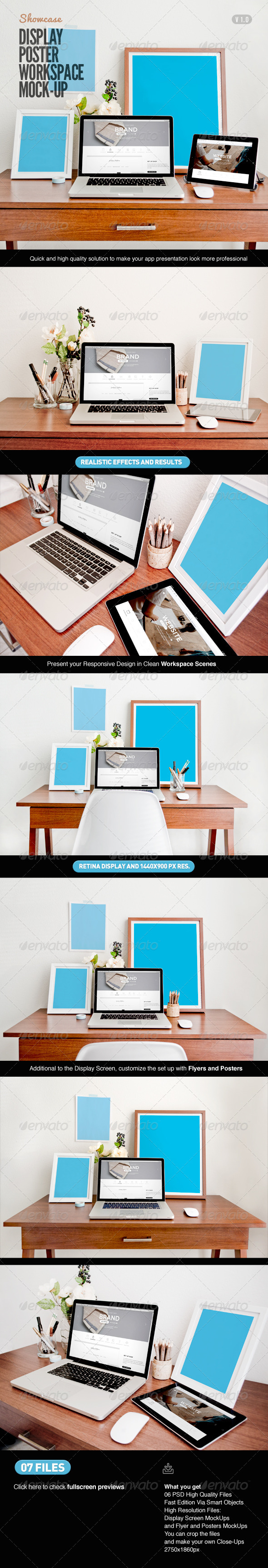 Display Poster Workspace Mock-Up