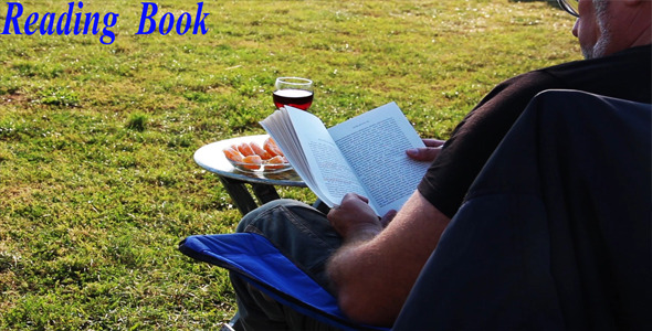 Man Reading Book Man Reading Book
